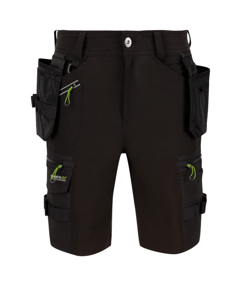 Regatta Professional - Infiltrate Stretch Shorts with Detachable Holsters - Black