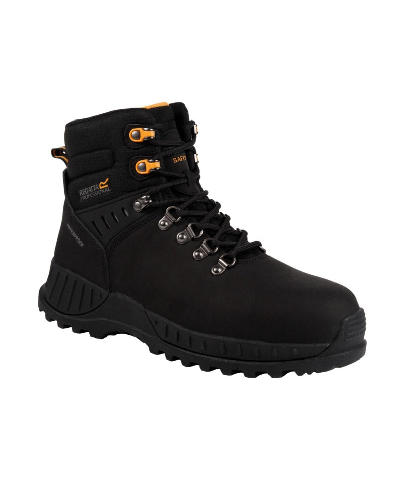 Regatta Professional - Men's Grindstone Waterproof Safety Boots - Black