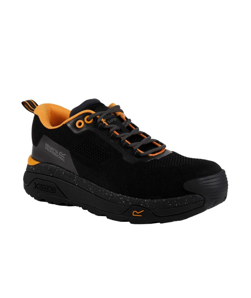 Regatta Professional - Crossfort Safety Trainers S1 FO SR - Black/Gun Metal