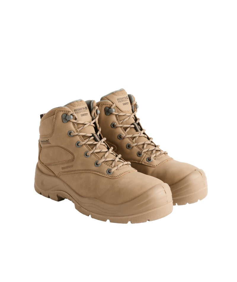 Regatta Professional - Guardstone Waterproof Safety Boots S7 FO SR - Stone