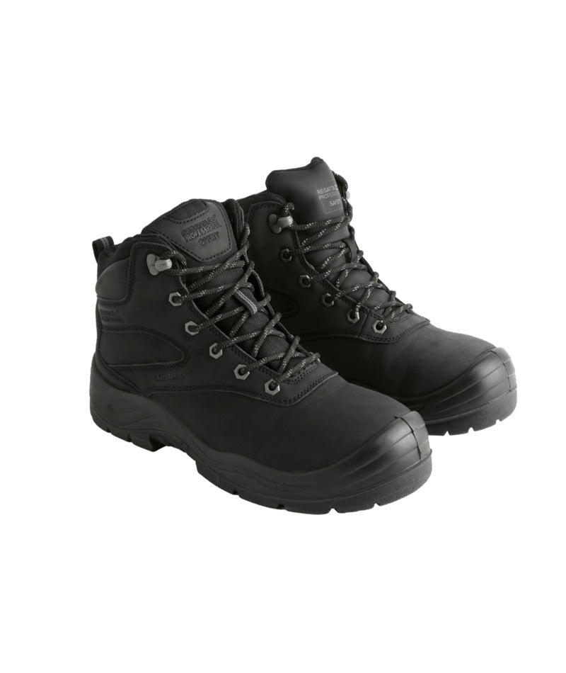 Regatta Professional - Guardstone Waterproof Safety Boots S7 FO SR - Black/Granit