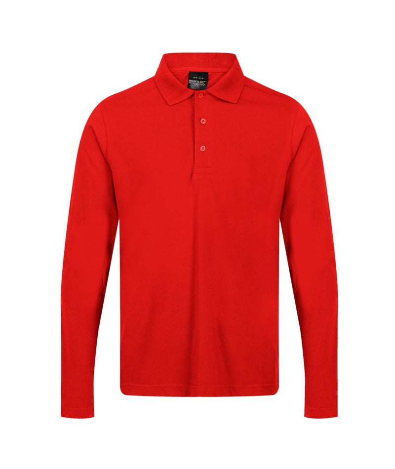 Regatta Professional - Pro 65/35 Long-Sleeve Polo Shirt - Classic Red