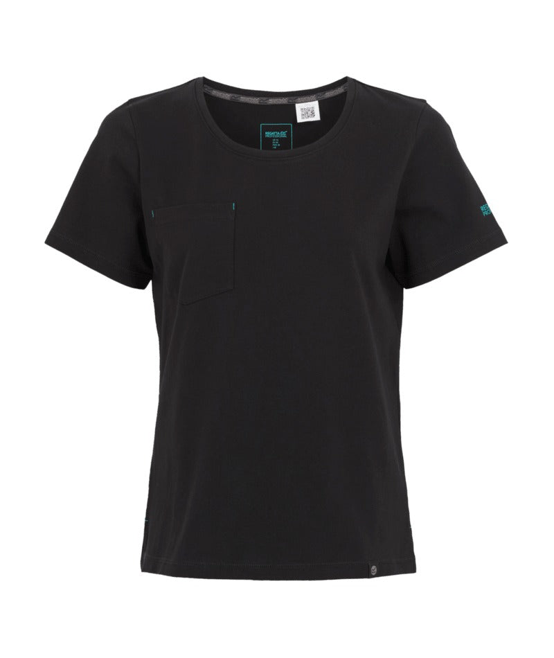 Regatta Professional - Women’s Ada Cotton Stretch T-Shirt - Black