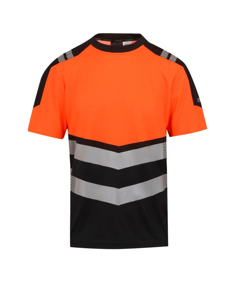 Regatta Professional - Hi-Vis X-Pro T-Shirt - Class 1 - Black/Orange