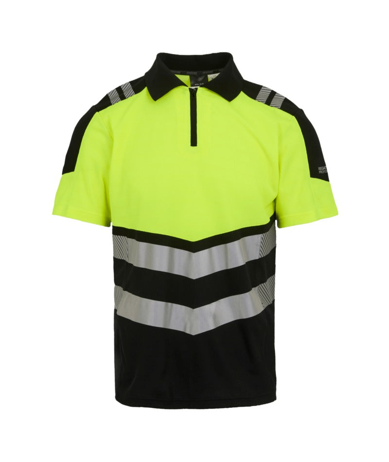 Regatta Professional - Hi-Vis X-Pro Polo - Class 1 - Black/Yellow