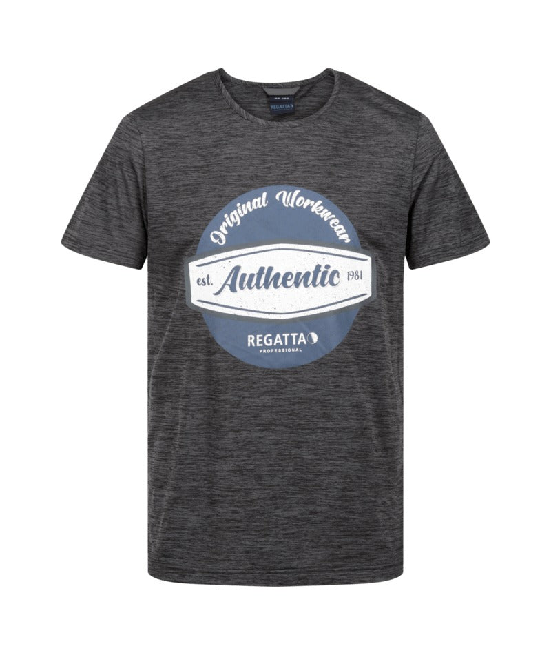 Regatta Professional - Men's Original Workwear Wicking T-Shirt - SealGreyMarl