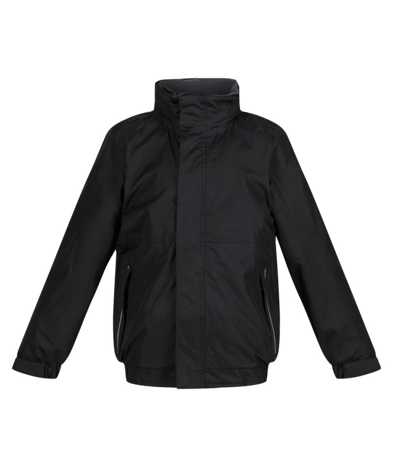Regatta Professional - Kids’ Dover Fleece - Lined Jacket - Black/Ash
