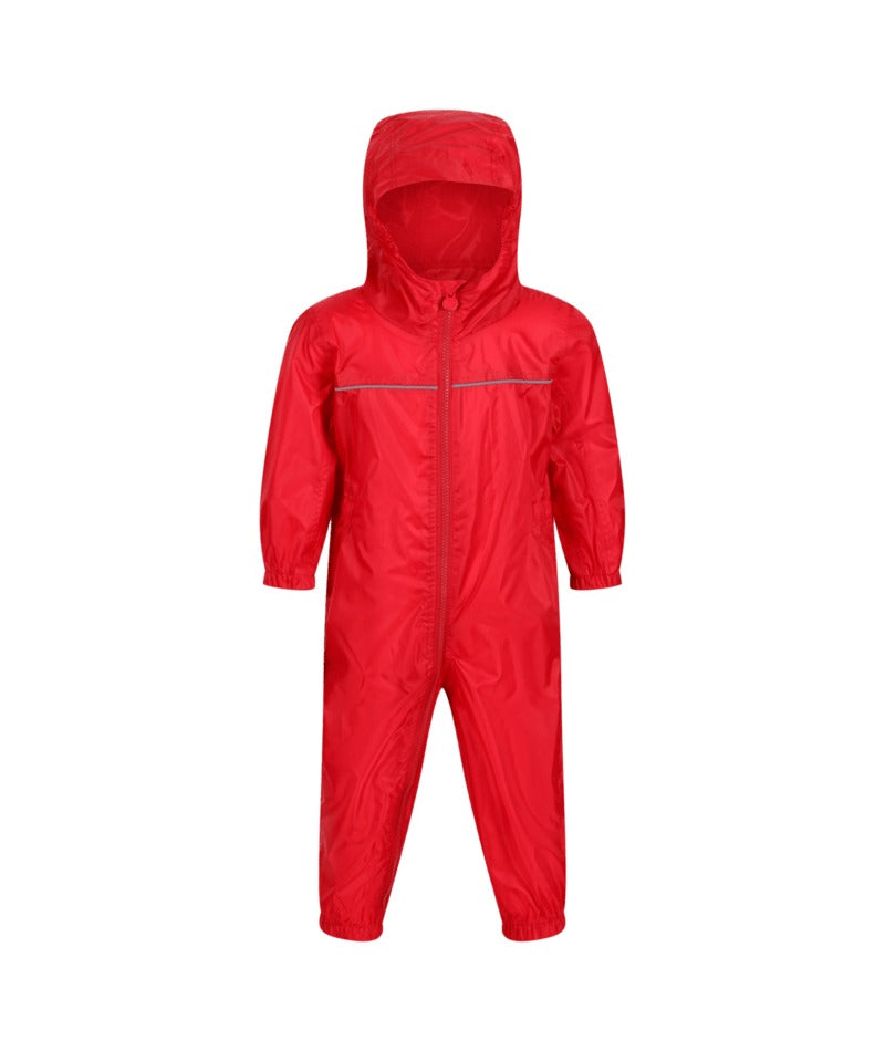 Regatta Professional - Kids’ Breathable Paddle 1PC Rain Suit - Classic Red
