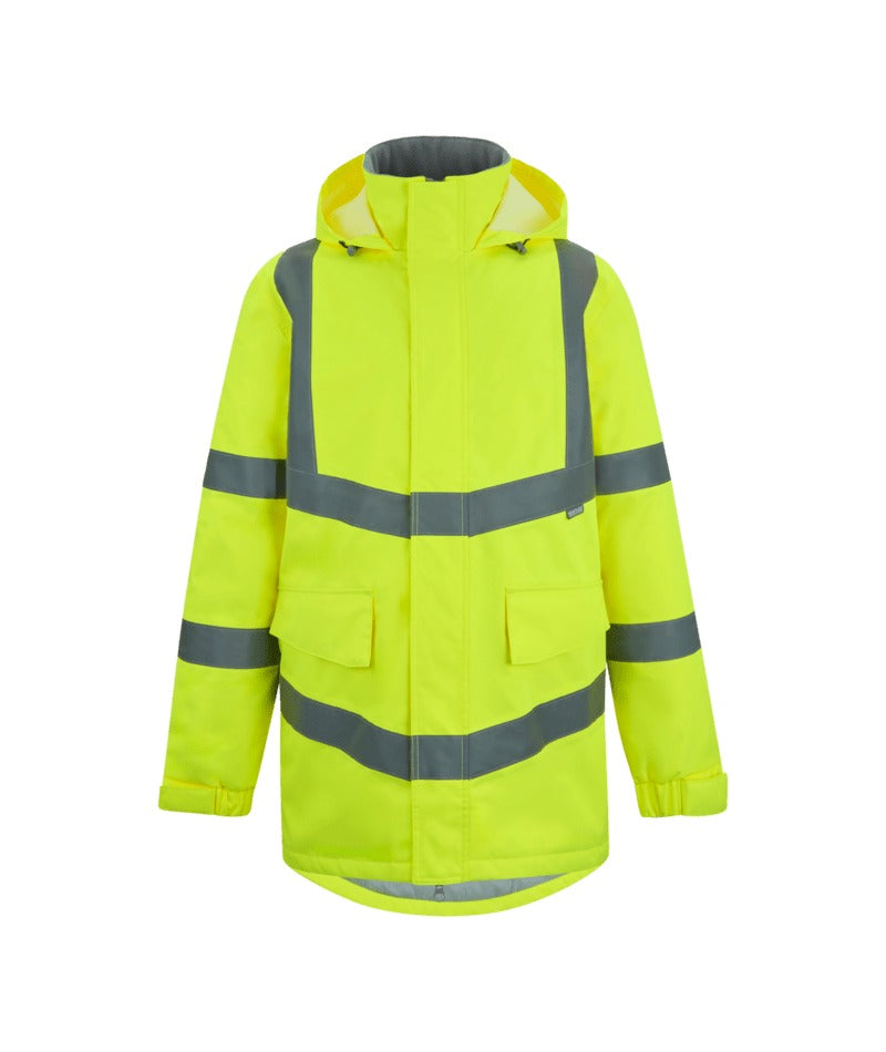 Regatta Professional - Hi-Vis Pro Contract Dover Parka - Yellow