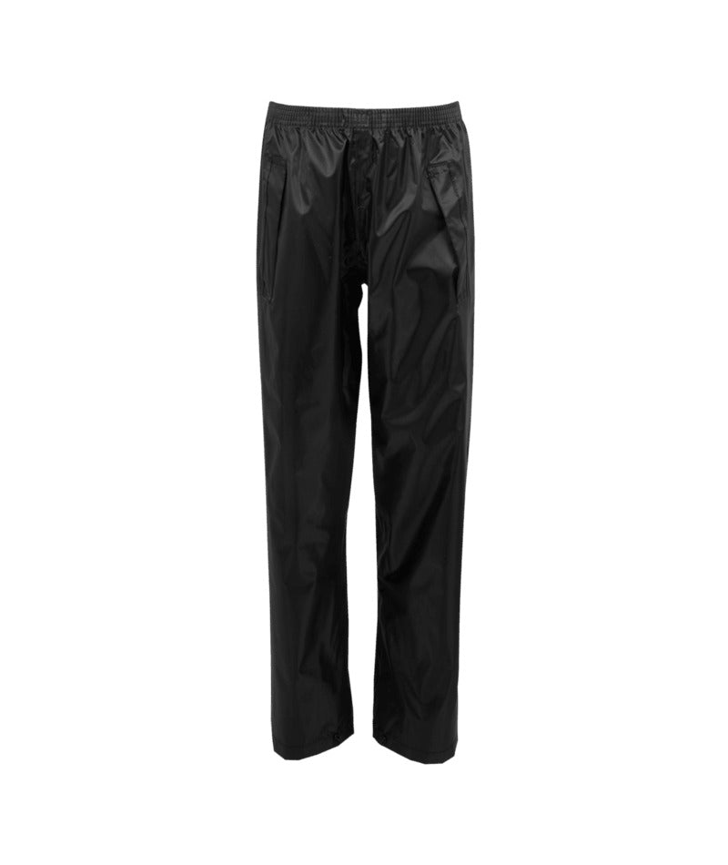 Regatta Professional - Kids’ Pro Stormbreak Waterproof Overtrousers - Black