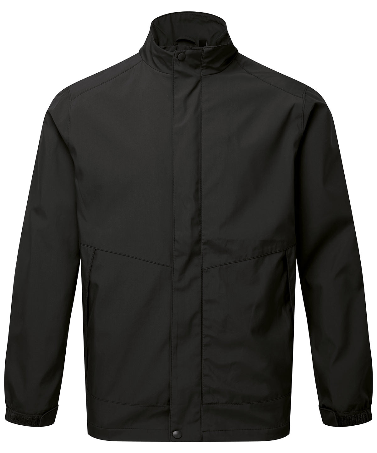 2786 Recycled super-lightweight jacket in Black, front view