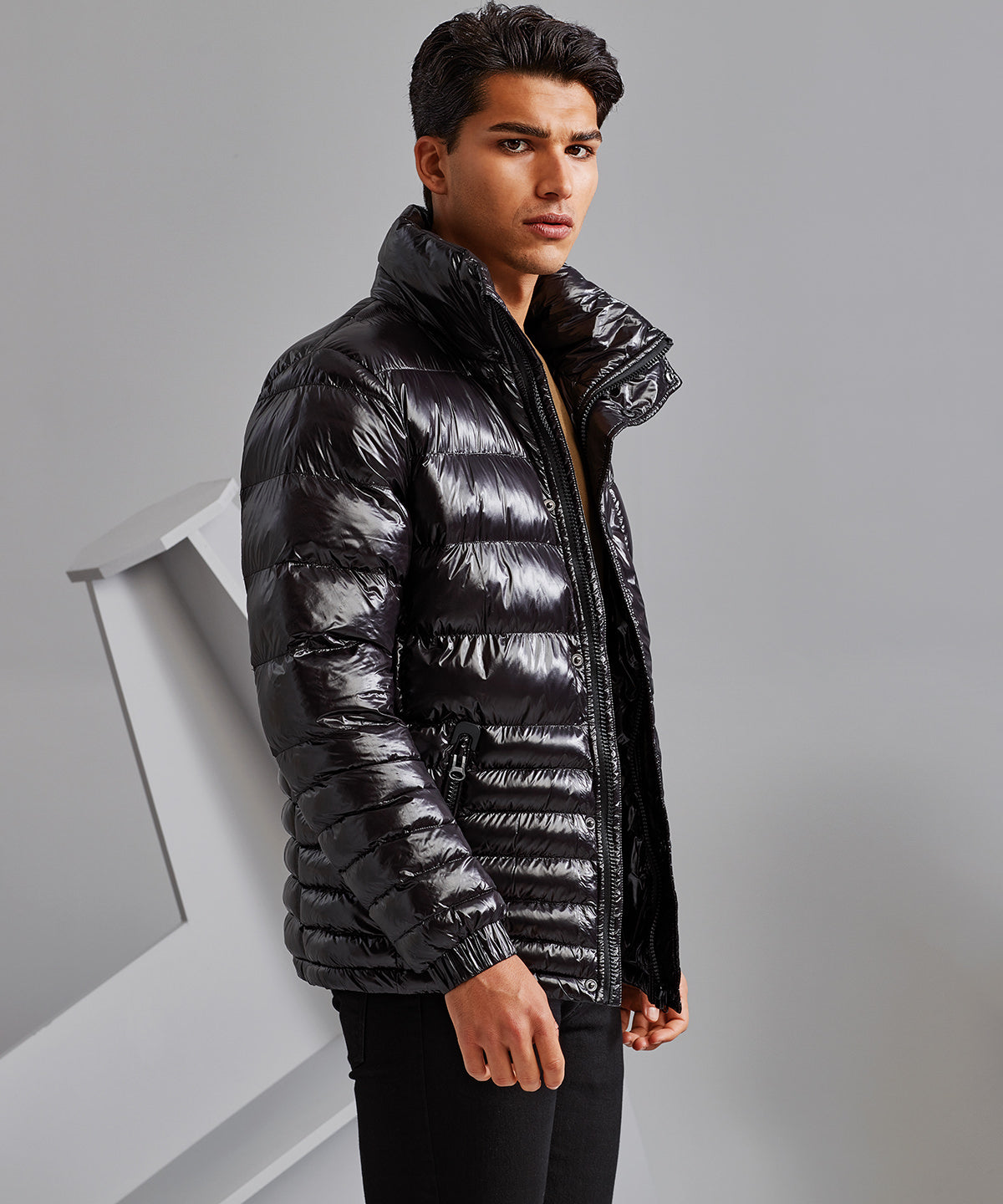 2786 Sloper padded jacket in Black, lifestyle photo