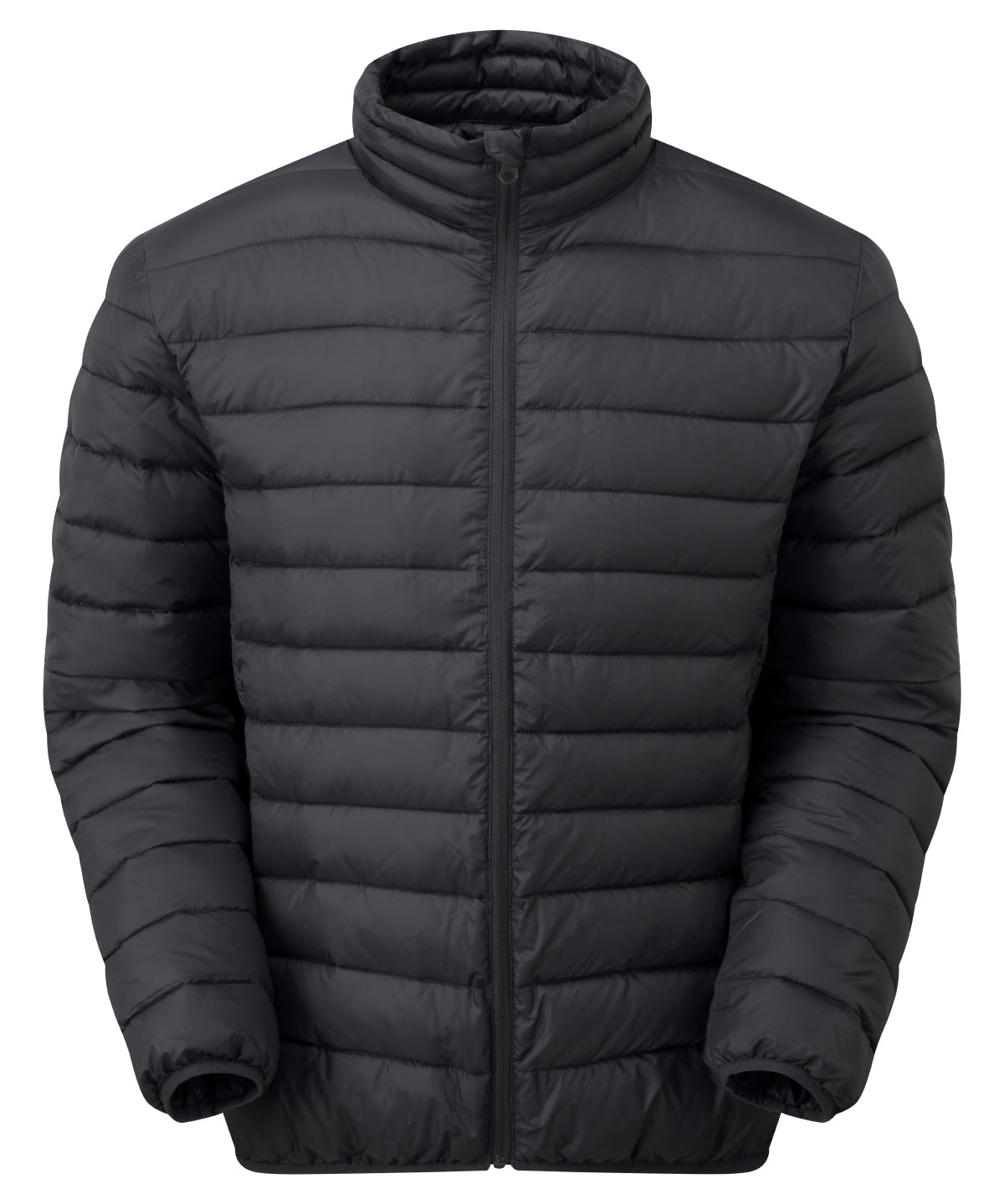 2786 Traverse padded jacket in Black, front view