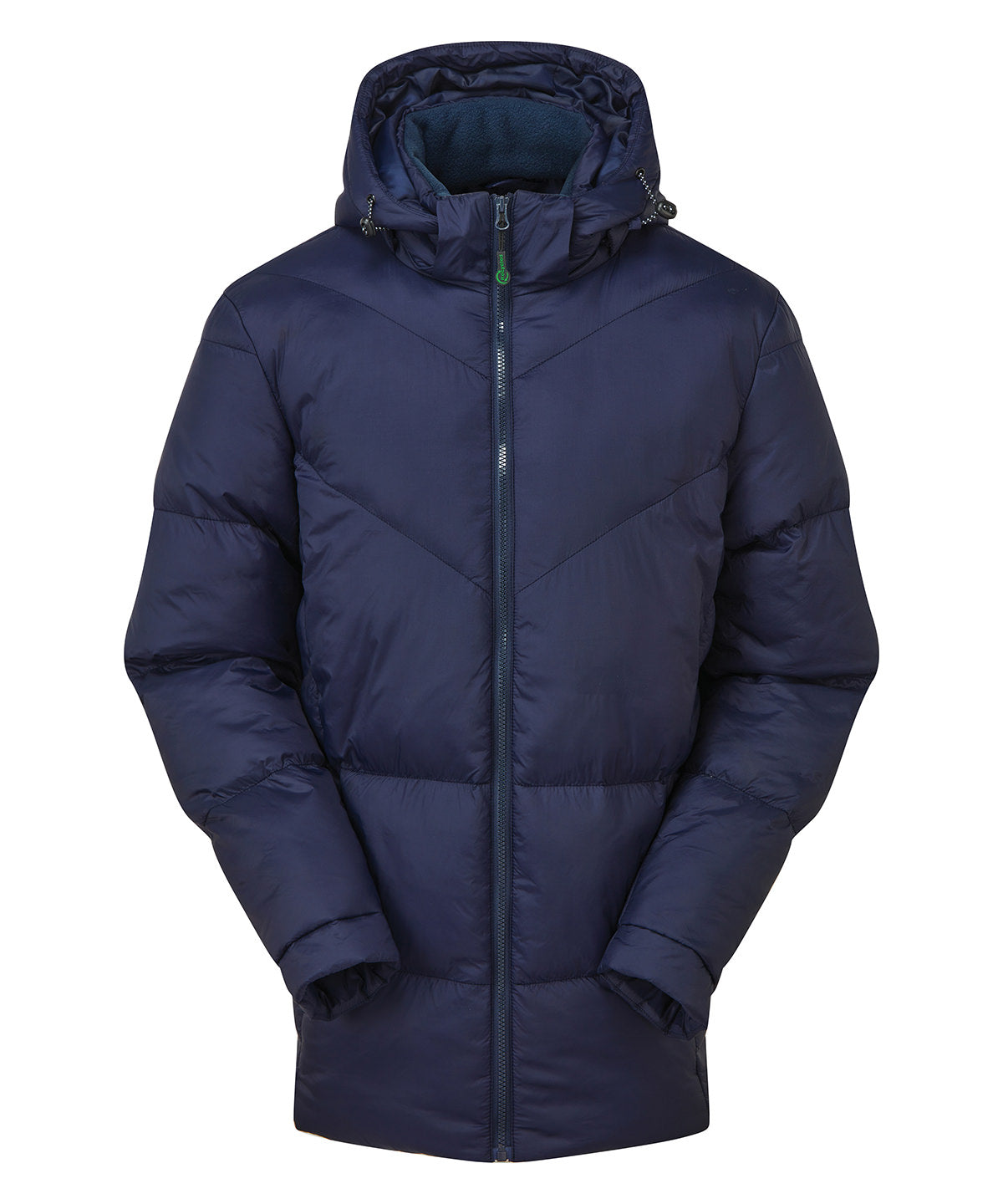 2786 Fara recycled jacket in Navy, front view