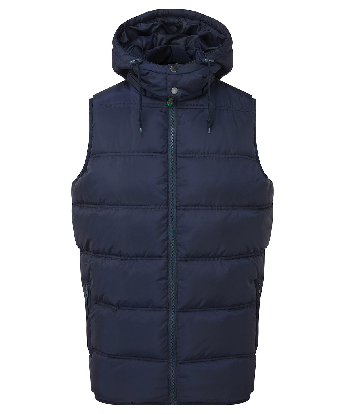 2786 Bryher recycled bodywarmer in Navy, front view