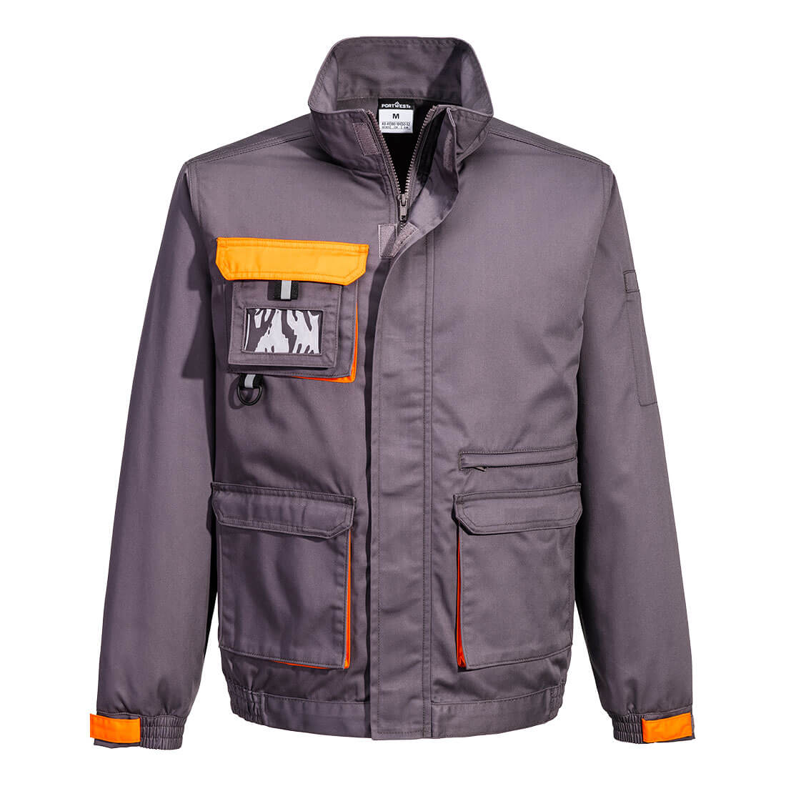 Portwest Texo Contrast Jacket in Grey, main product image