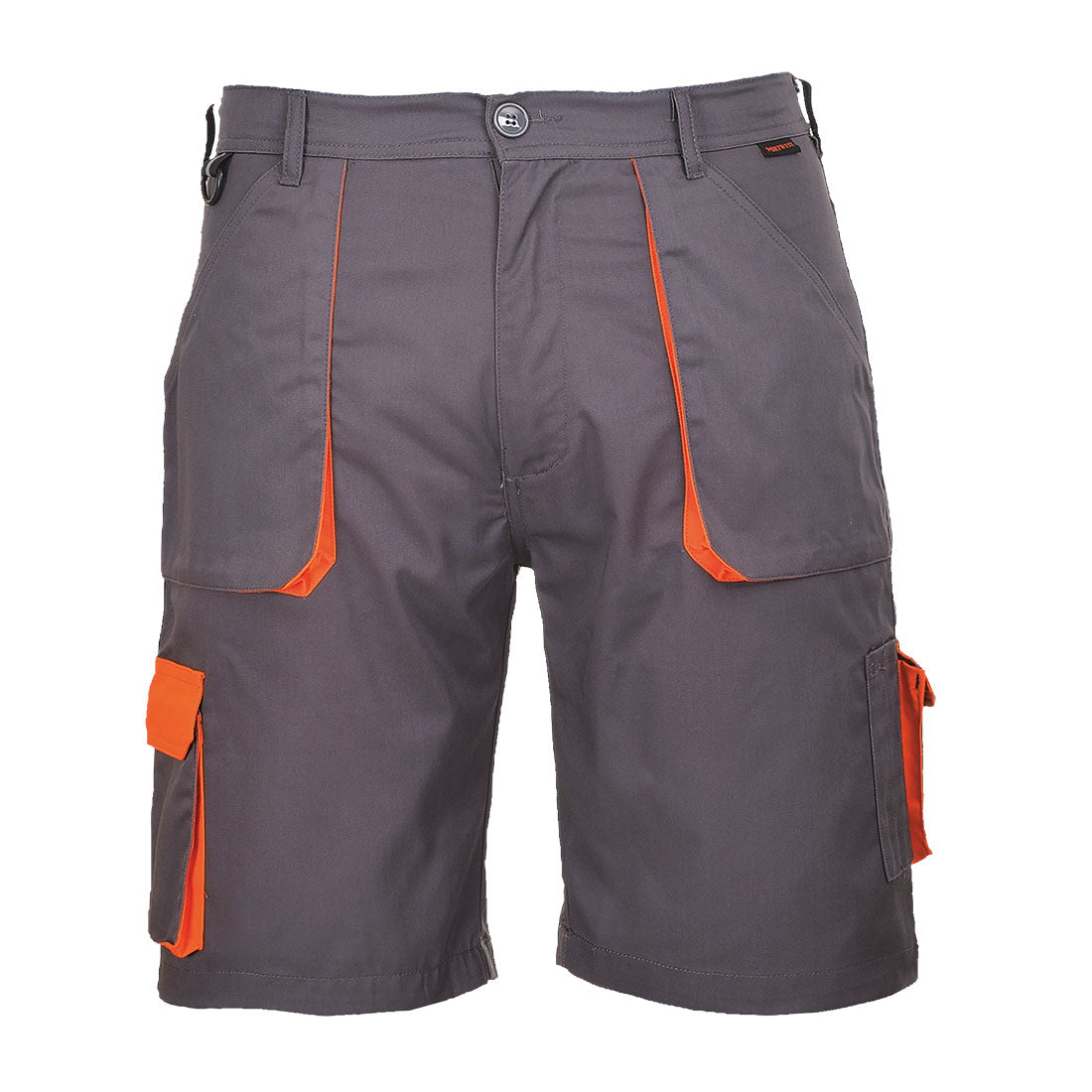 Portwest Texo Contrast Shorts in Grey, image 2