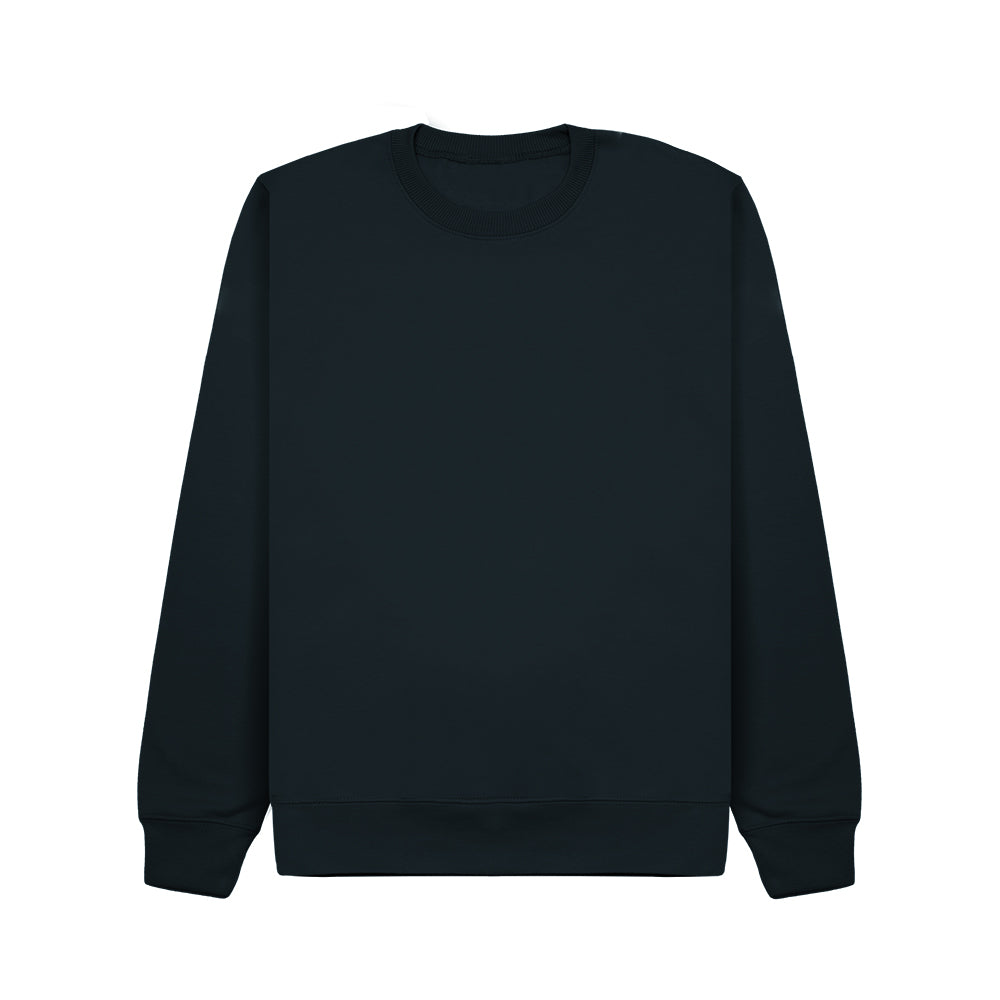 Cotton Ridge CR03K Solar Kids Comfort Cut Sweatshirt in True Navy