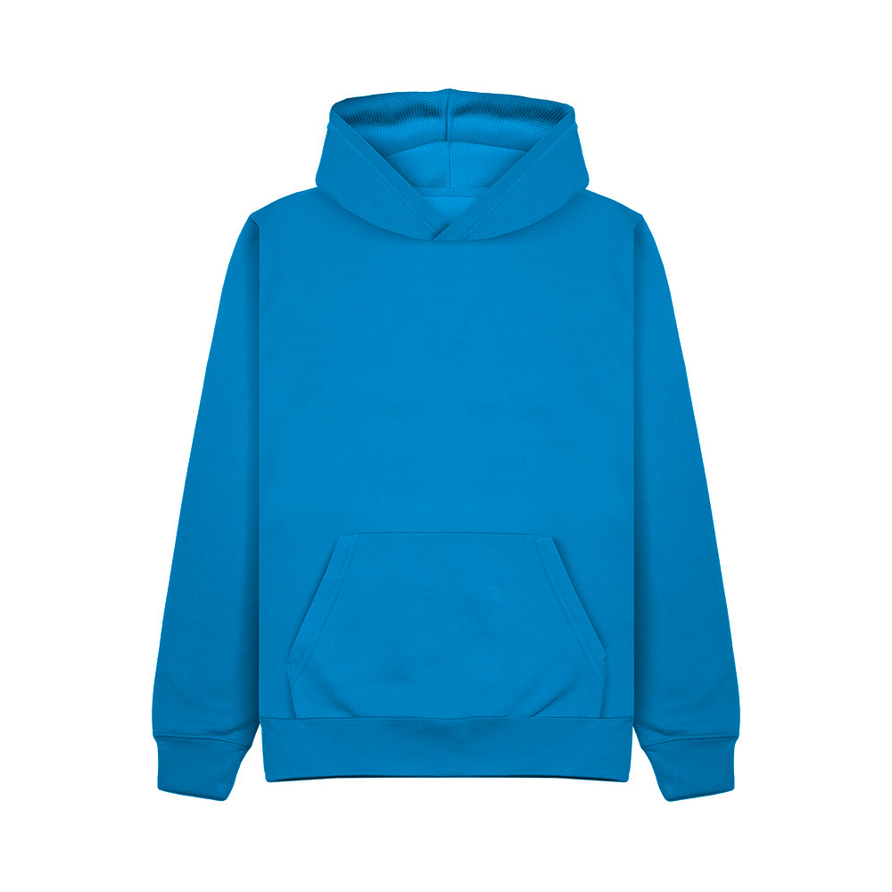 Cotton Ridge CR02K Apollo Kids Comfort Cut Hoodie in Turquoise