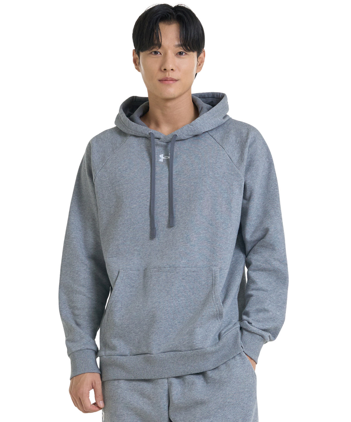 Under Armour UA Rival fleece hoodie, lifestyle photo