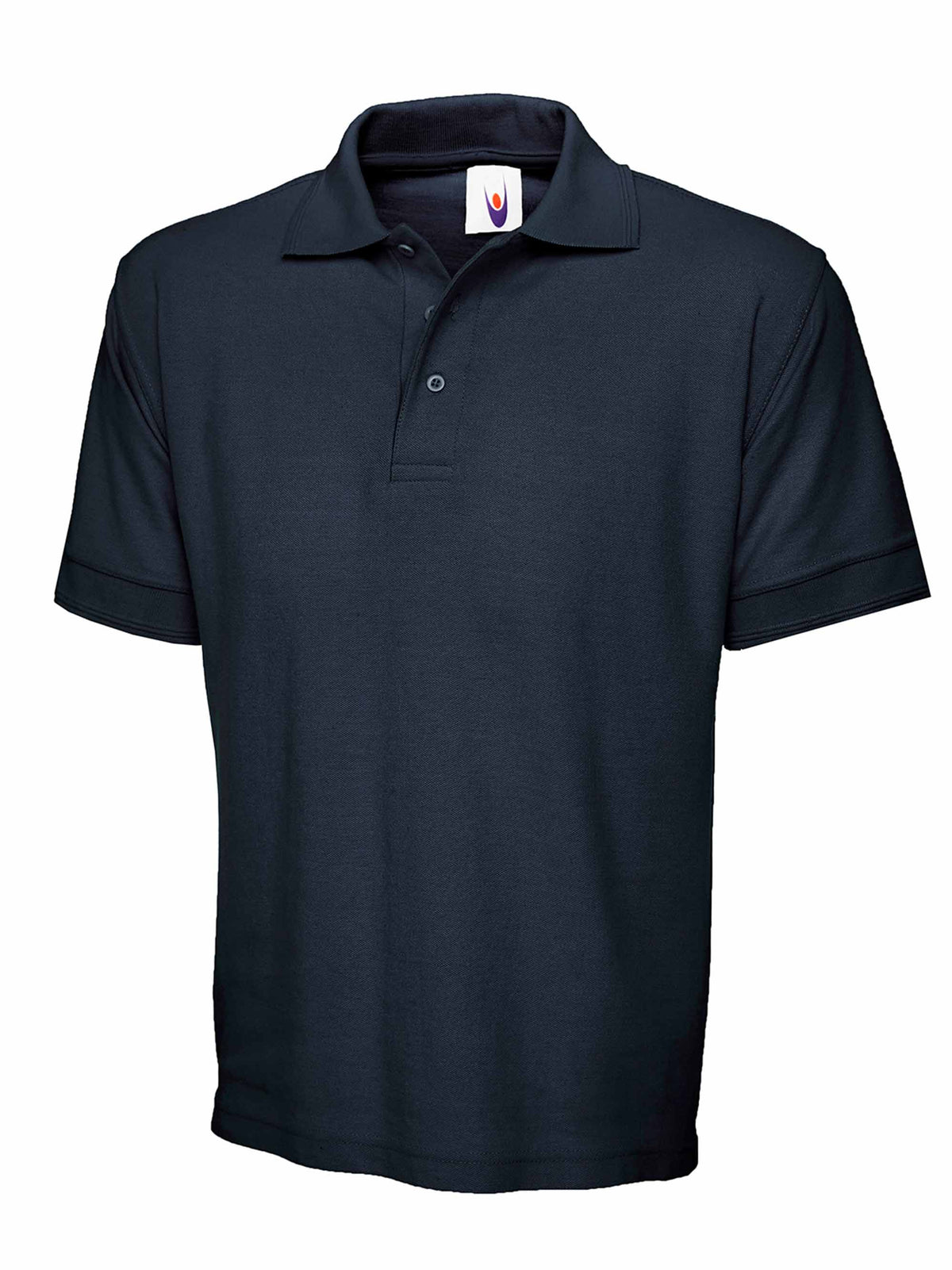 Uneek Heavyweight Cotton Poloshirt in Navy
