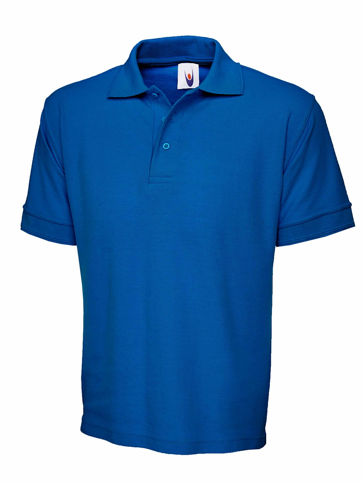 Uneek Heavyweight Cotton Poloshirt in Royal