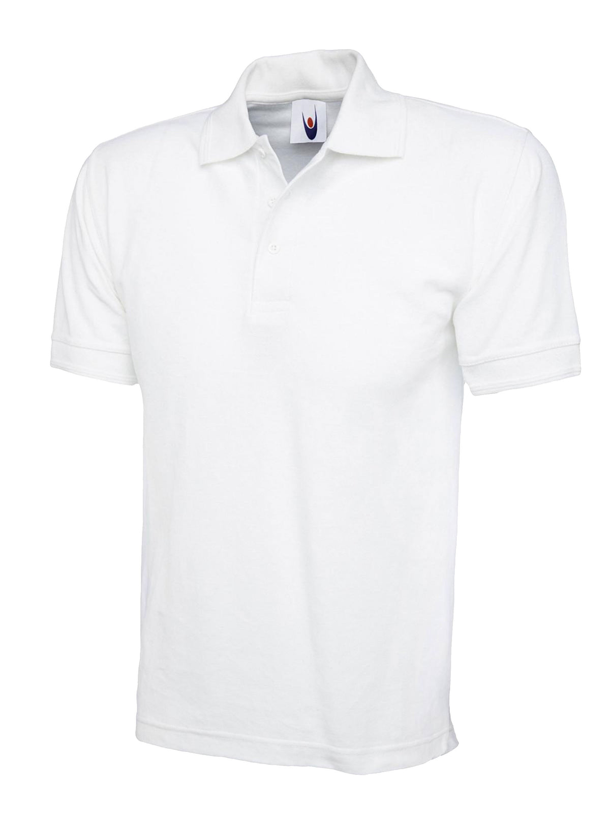 Uneek Heavyweight Cotton Poloshirt in White