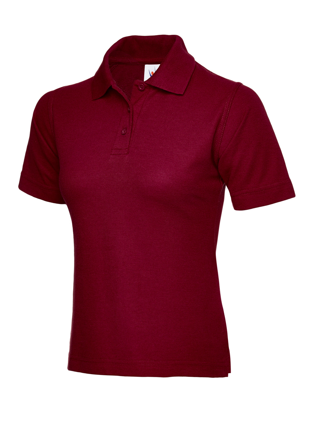 Uneek Ladies Classic Poloshirt in Maroon