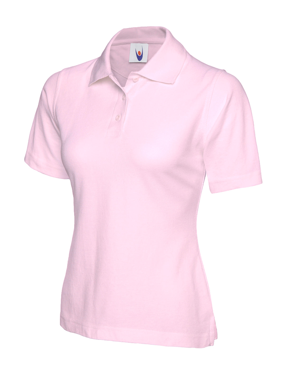 Uneek Ladies Classic Poloshirt in Pink