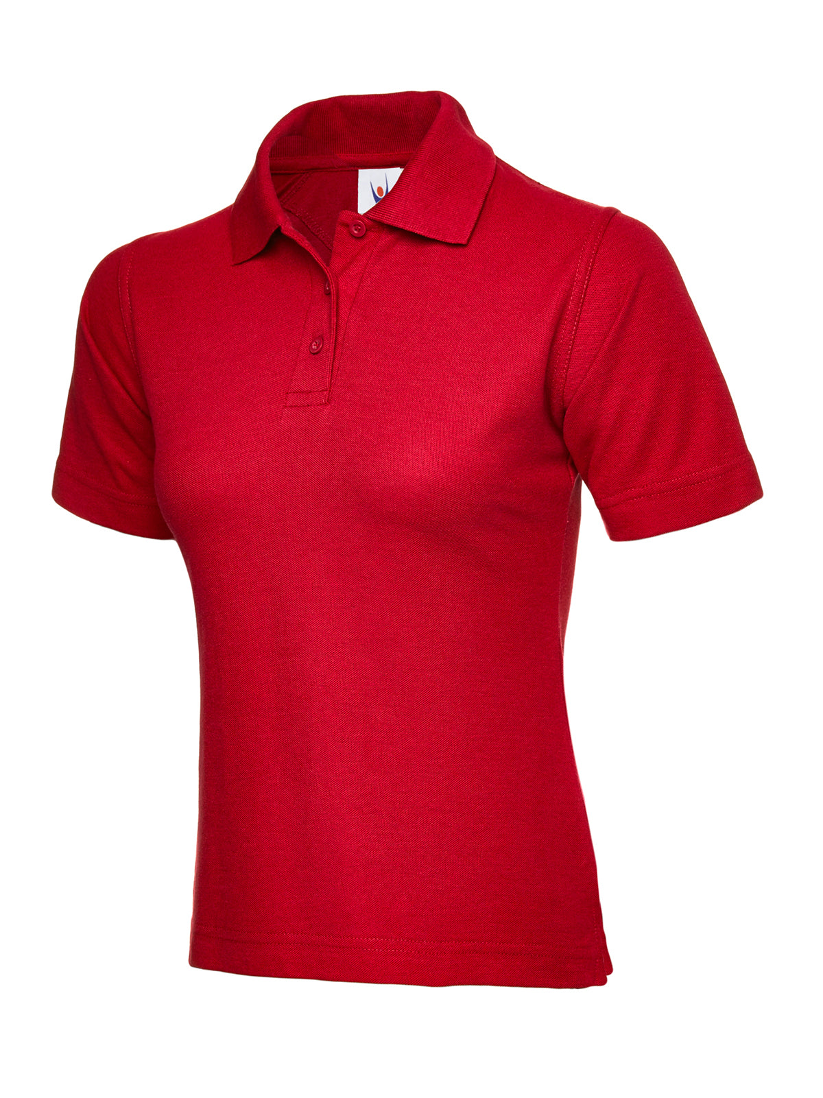 Uneek Ladies Classic Poloshirt in Red