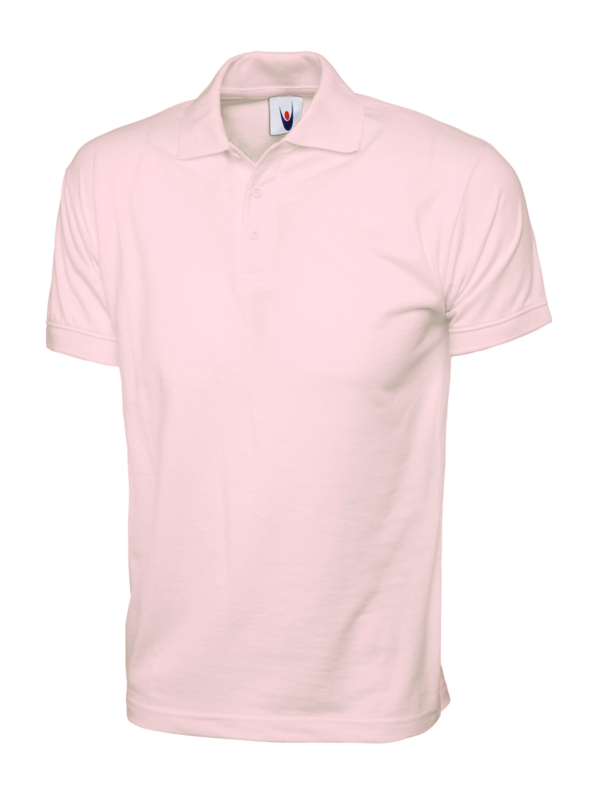 Uneek Jersey Poloshirt in Pink