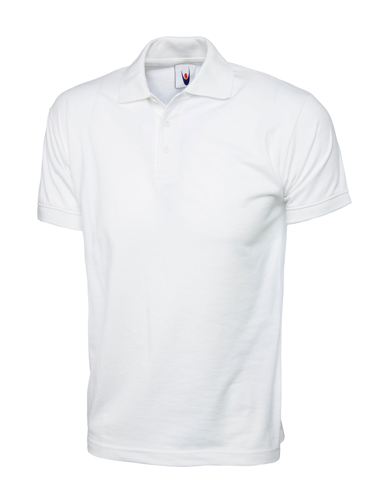 Uneek Jersey Poloshirt in White