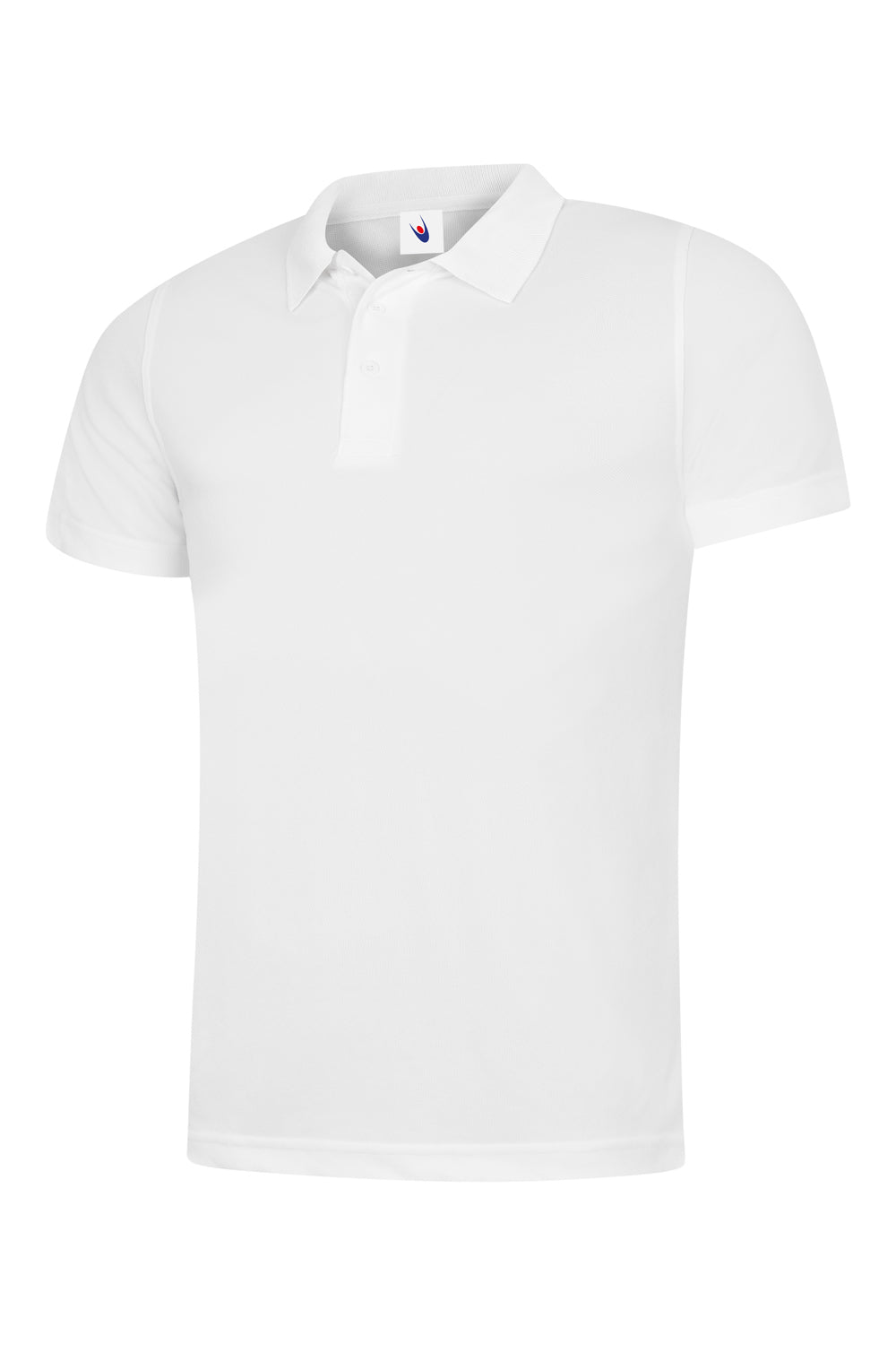 Uneek Mens Ultra Cool Workwear Poloshirt in White