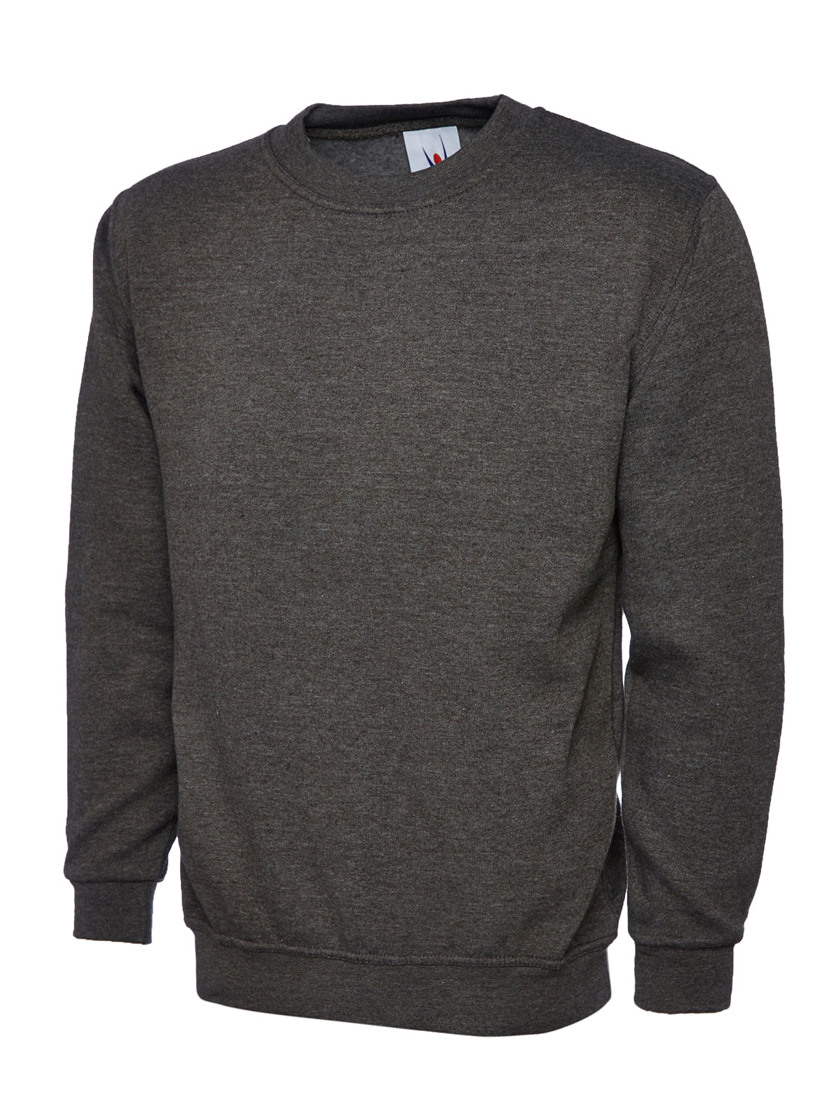 Uneek Classic Sweatshirt in Charcoal