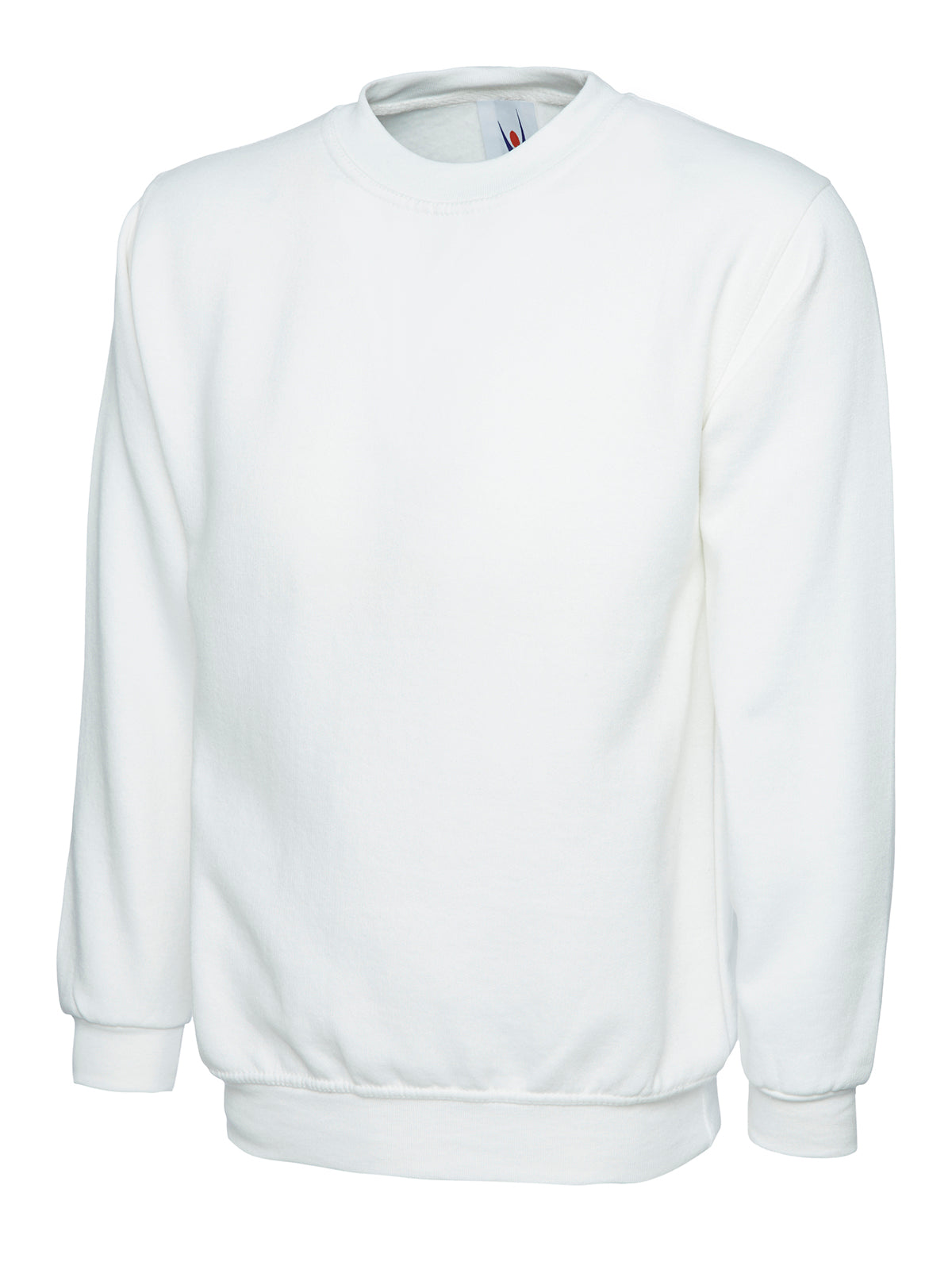 Uneek Classic Sweatshirt in White