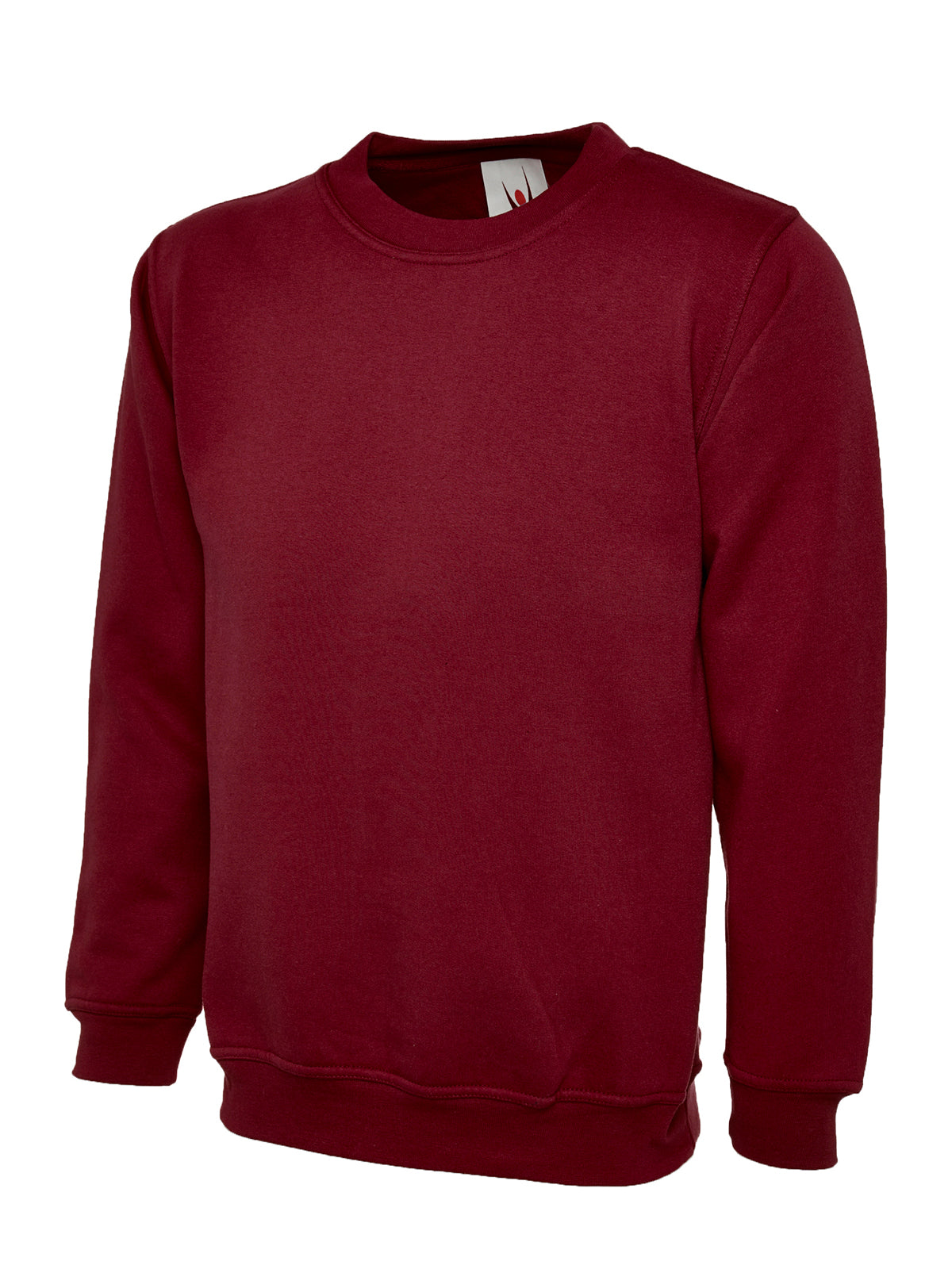 Uneek Olympic Sweatshirt in Maroon