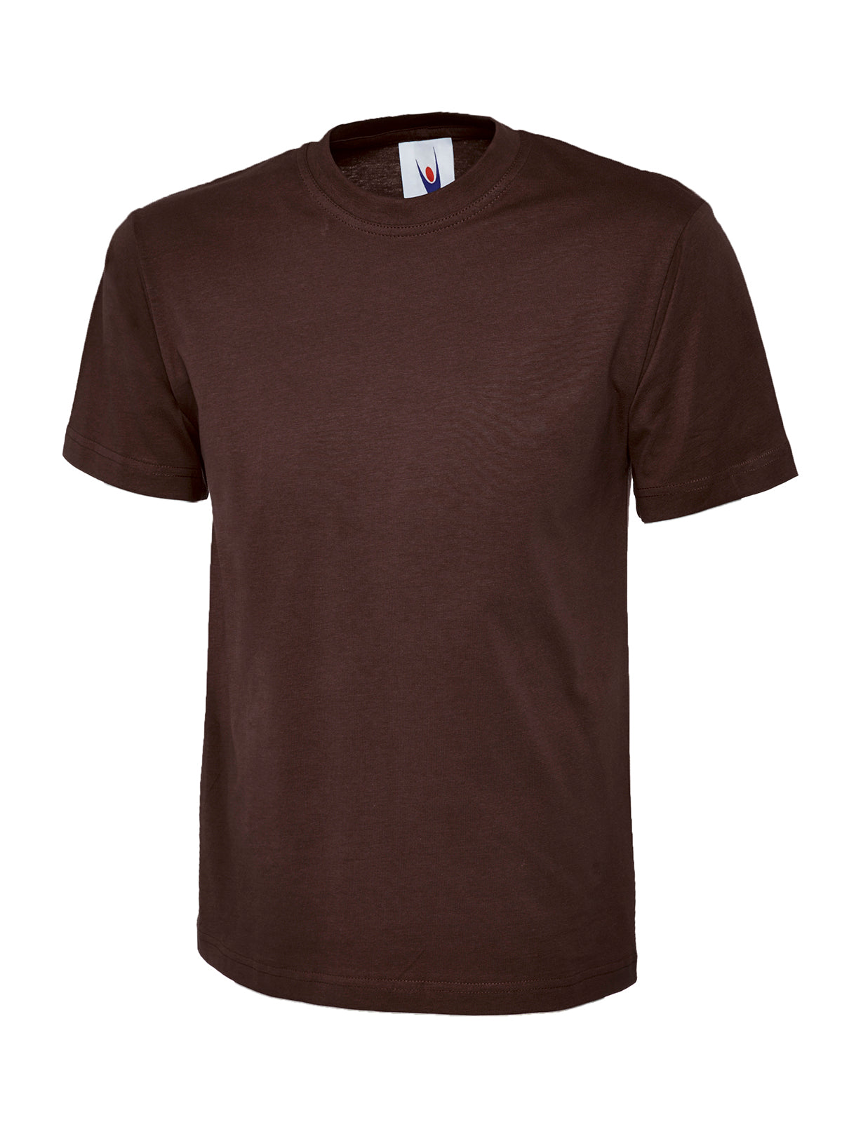 Uneek Classic T-shirt in Brown