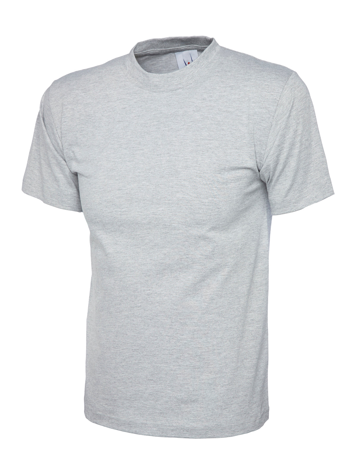 Uneek Classic T-shirt in Heather Grey