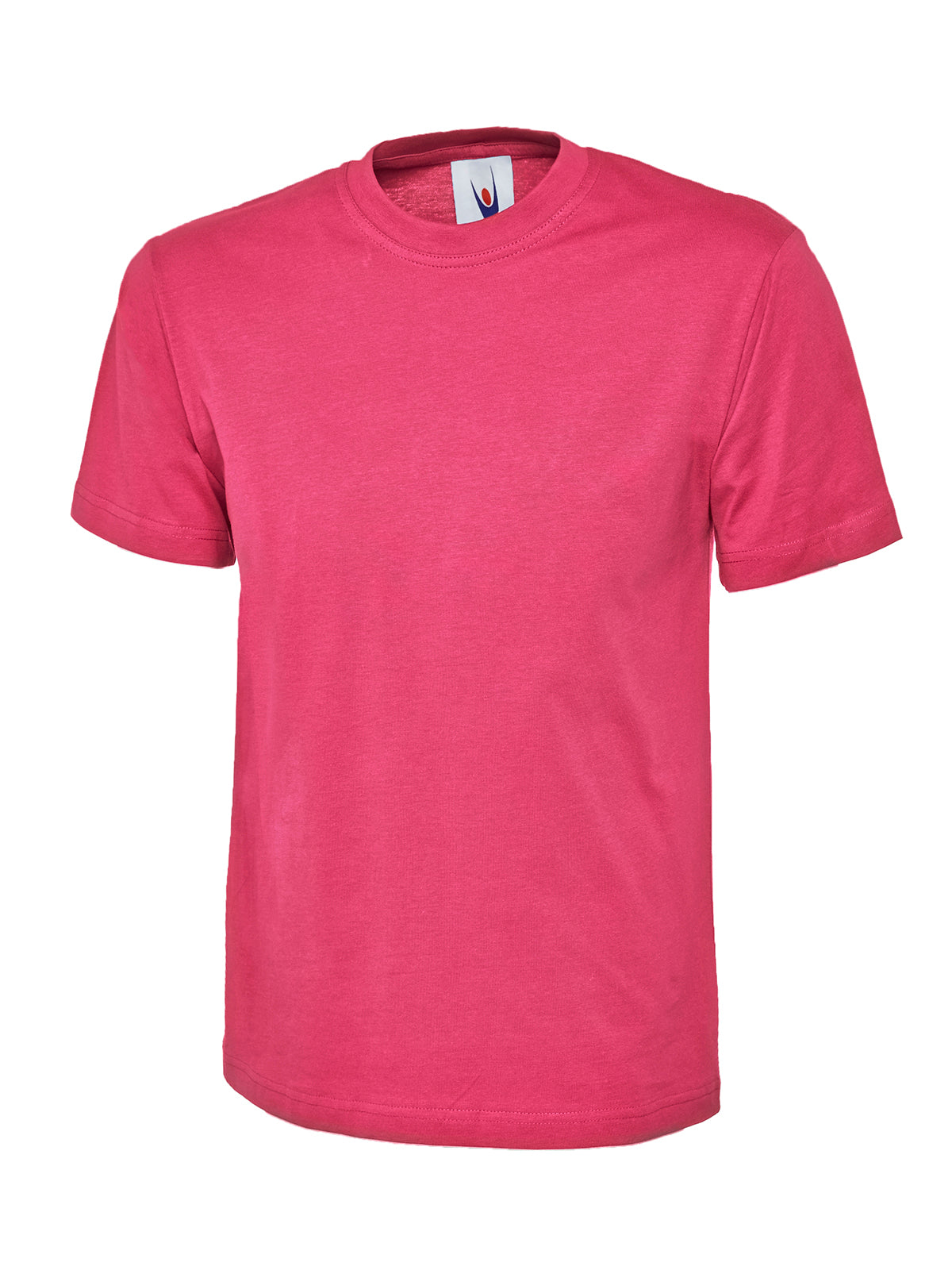 Uneek Classic T-shirt in Hot Pink