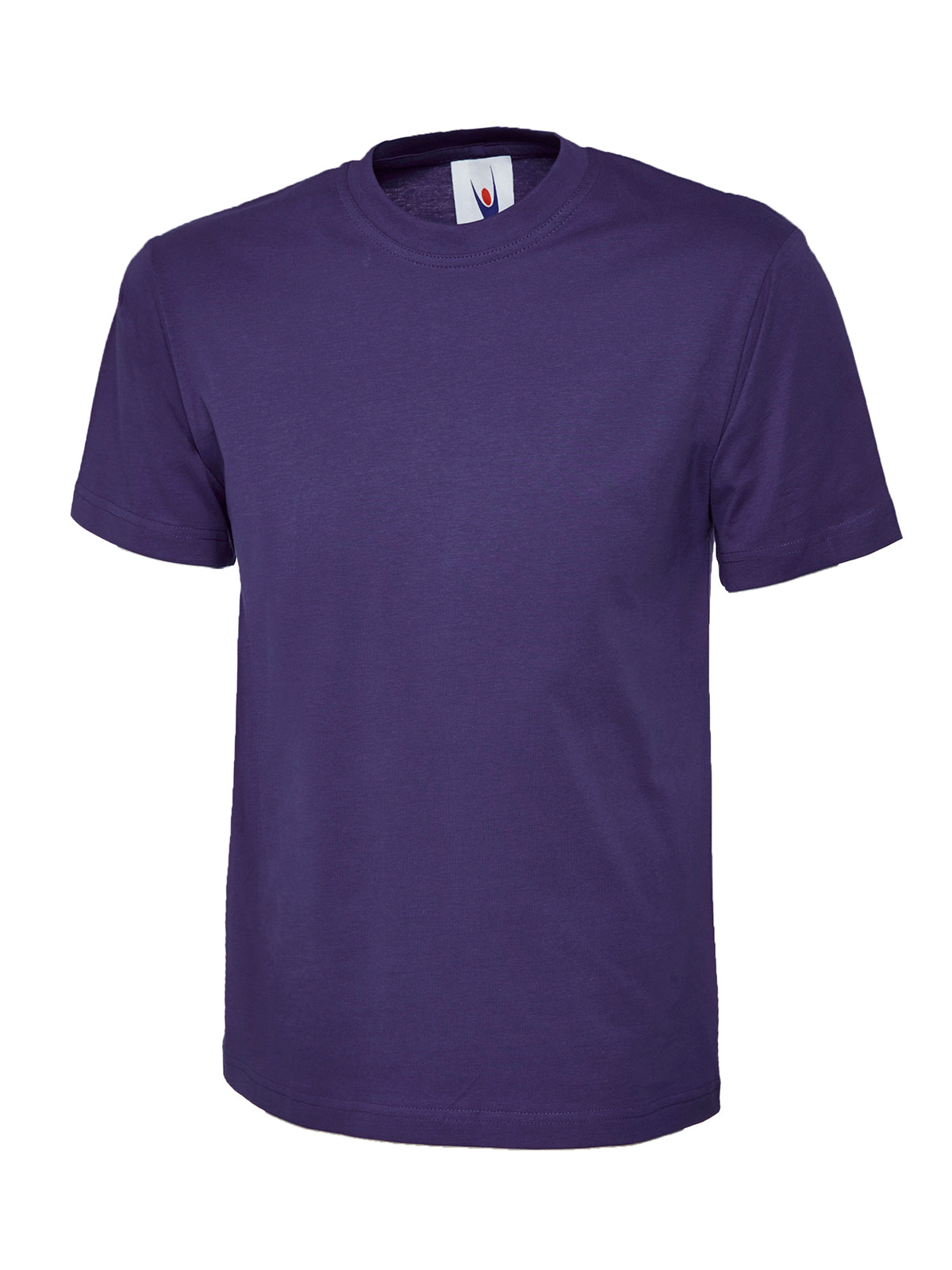 Uneek Classic T-shirt in Purple