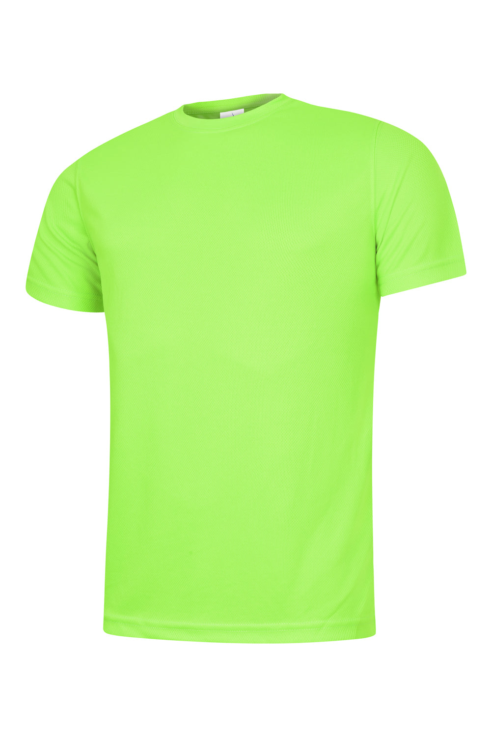 Uneek Mens Ultra Cool T-Shirt in Electric Green