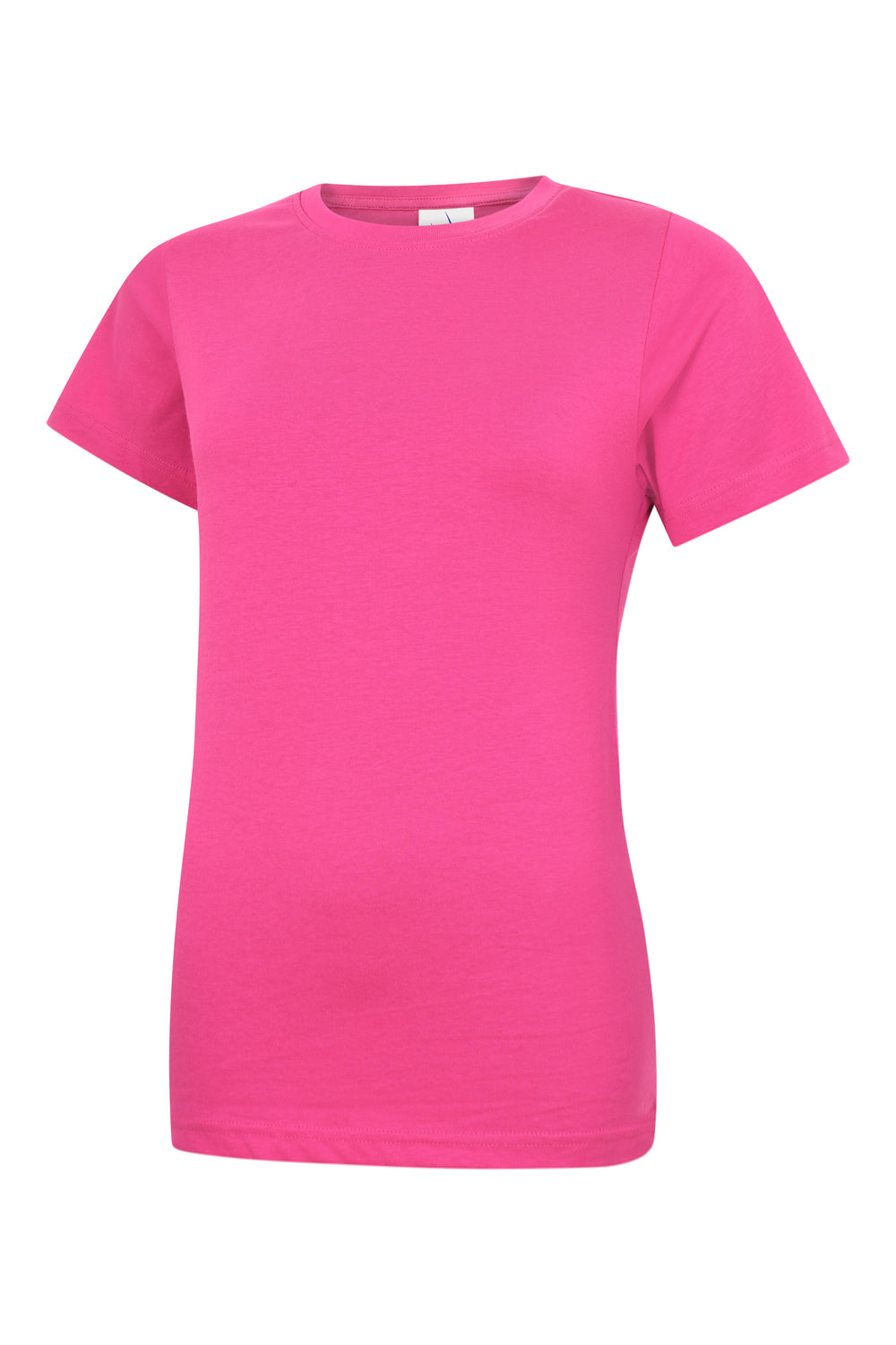 Uneek Ladies Classic T-Shirt in Hot Pink