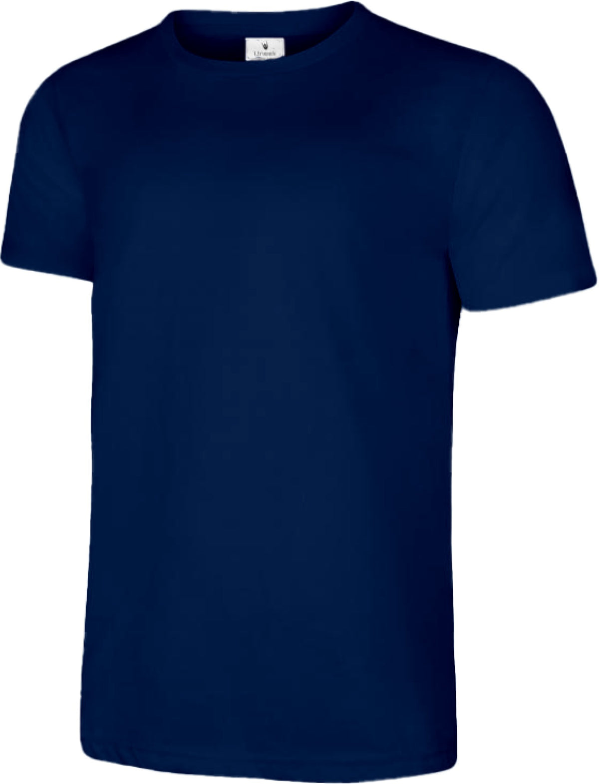 Uneek Olympic T-shirt in French Navy, front view