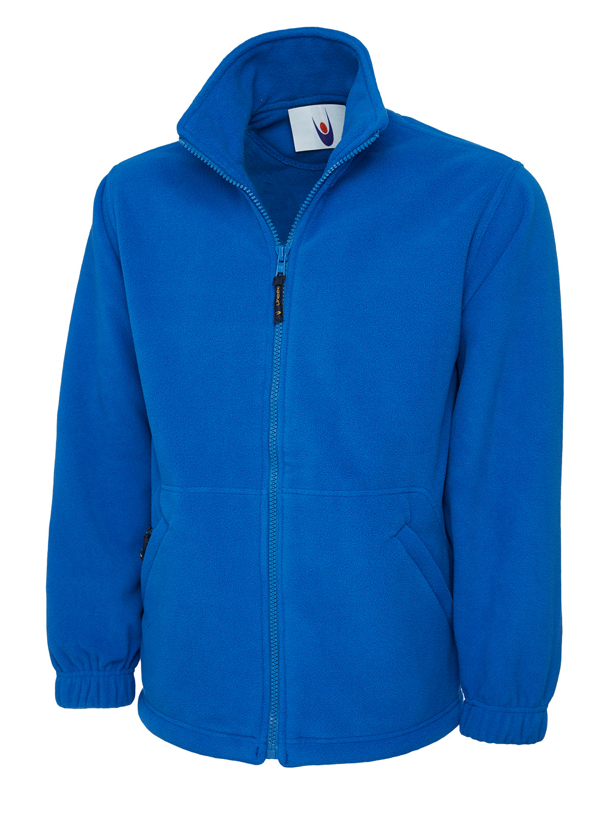 Uneek Heavyweight Full Zip Fleece Jacket in Royal