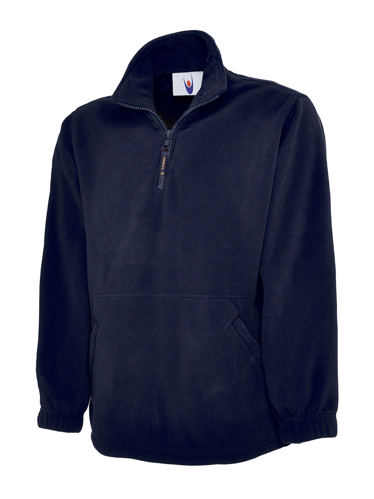 Uneek Classic Quarter Zip Fleece Jacket in Navy