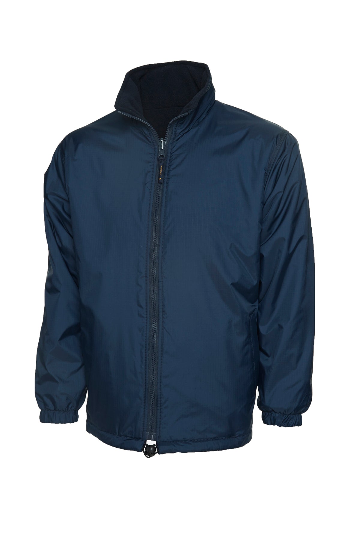 Uneek Classic Reversible Fleece Jacket in Navy