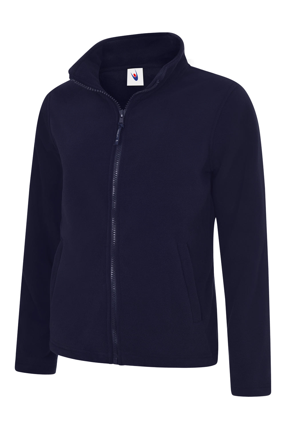 Uneek Ladies Classic Full Zip Fleece Jacket in Navy