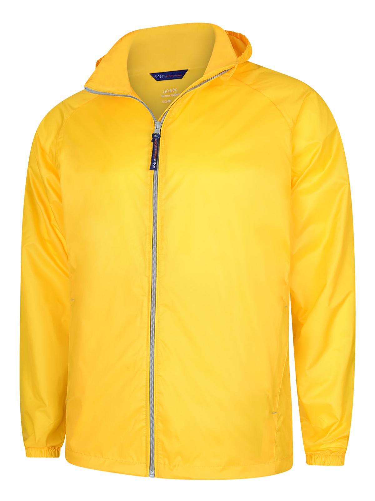 Uneek Active Jacket in Submarine Yellow/Grey