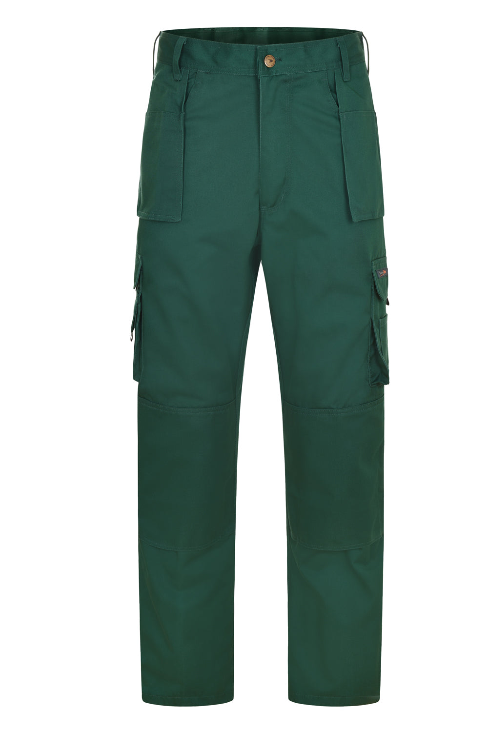 Uneek Super Pro Trouser Regular in Bottle Green, front view