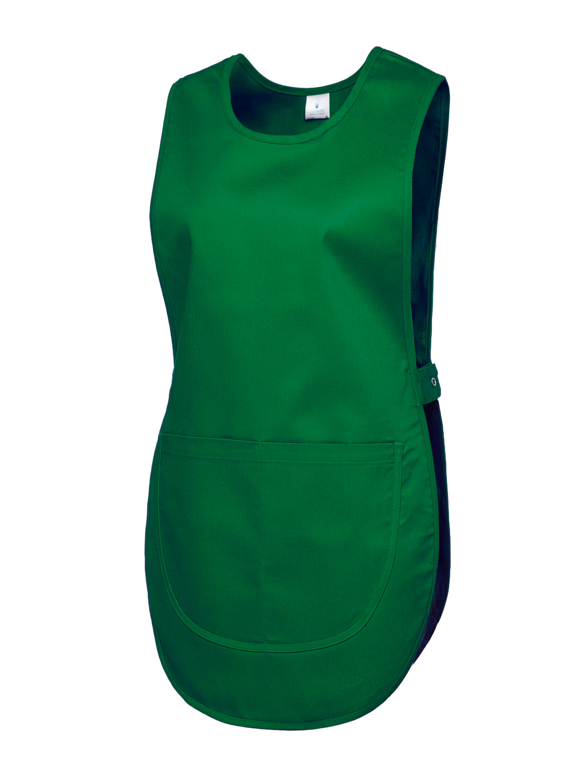 Uneek Heavyweight Tabard in Bottle Green, front view